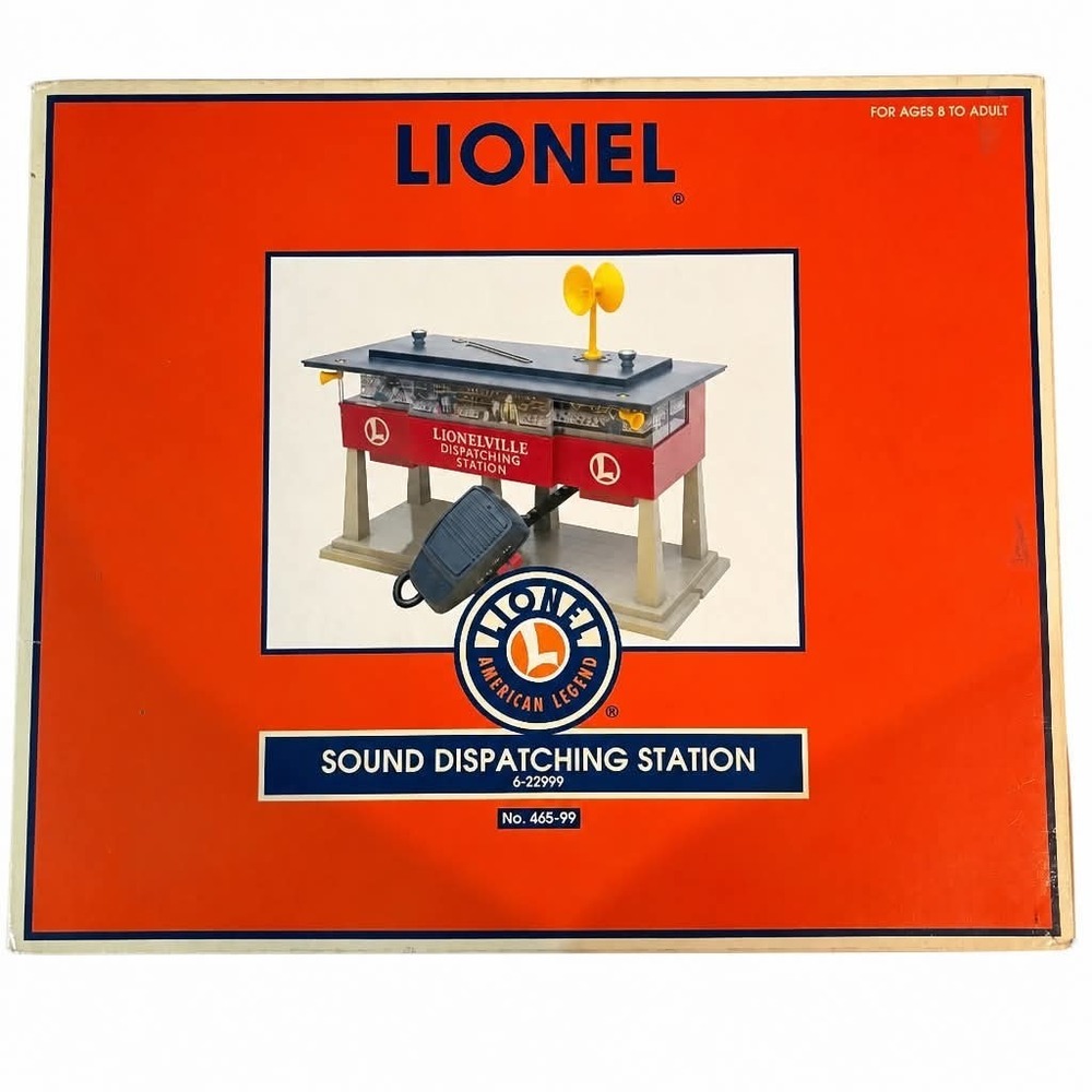 Lionel 6-22999 Sound Dispatching Station No 465-99 O Gauge Microphone NIB NEW